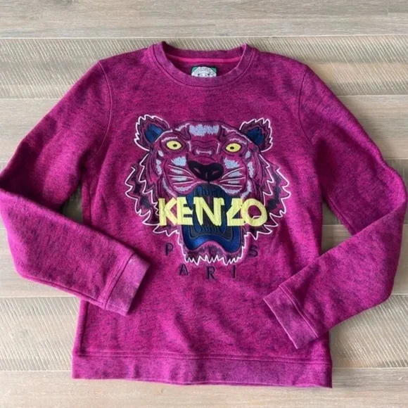 KENZO| EMBROIDERED TIGER SWEATER - Picture 7 of 8
